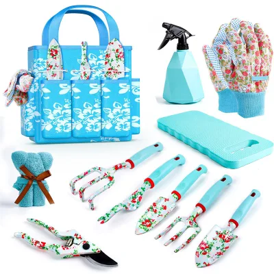 11-piece Set of Garden Tools - Aluminum Alloy Tools - Garden Gift Tools - Beginner Set - Gift Kit