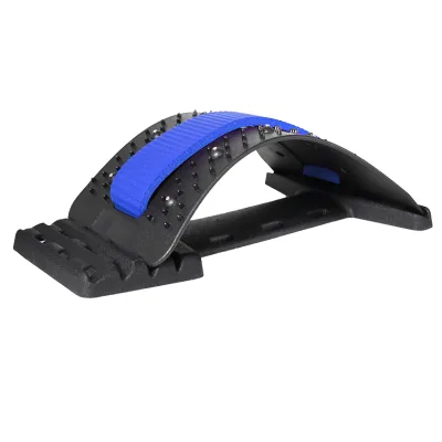 Acupuncture and Magnetic Therapy 4 Gears 10 Magnets Lumbar Traction Spine Stretch Stabilizer Waist Massager