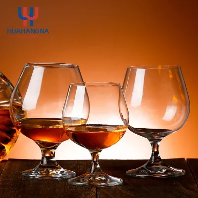 12 oz Crystal Glassware Drinking Cups for Cognac Wine Whiskey Brandy Barware for Party Serving Snifter Glasses for Beer Bourbon
