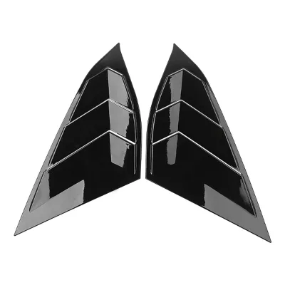 Factory Direct Car Exterior Accessories ABS Rear Window Louvers Trim for Honda 10th Accord 2018 2019 2020 2021