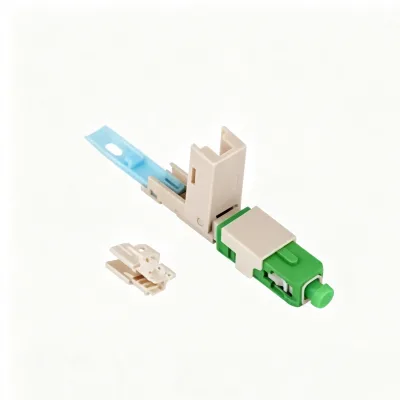 LX15 SC APC UPC Fast Fiber Connector No Fusion Splicing Mechanical Splice Connector for FTTH Cable