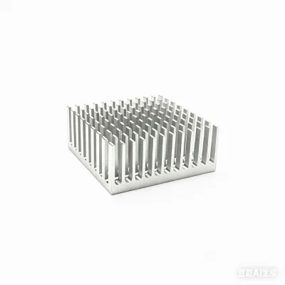 Black Anodized PGA BGA Processor Heatsink 40(W)*30(H)*40(L)mm with Thermal Tape Cross Cut Fins Aluminium Heat Sink