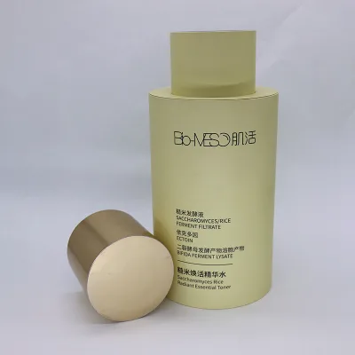 High Quality Eco Friendly Cylinder Kraft Paper Tube Biodegradable Packing for Face Cream Essential Oils Compostable Ingredients