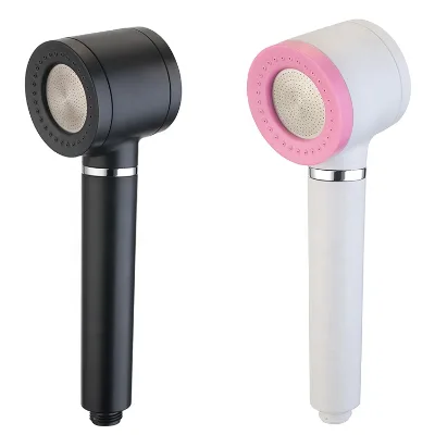 AQUAmate Antibacterial 3-in-1 High Pressure Hand Shower Head ABS Filter Modern Design for Bathroom Hair Skin Care Sterilization