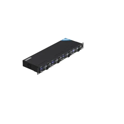 Chipboard Uctronics Pi Rack Pro 19" 1u Raspberry Pi 4b Rack Mount, 4 2.5" Ssd, Safe Shutdown, 0.96" Color Display Server Chassis