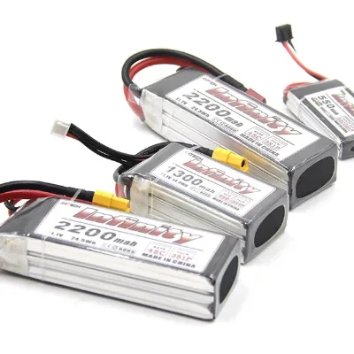 2 s 7.4 V 3 s 11.1 V Lithium Battery 450/550/1300/1500/850/2200/5200 Mah Various Models of Lithium Batteries