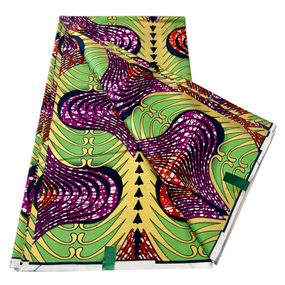 Hot Sale Best Quality 6 Yards Super Gold Clothing Attractive Price New Arrival 100% Cotton Super Golden Wax Prints African  Wax