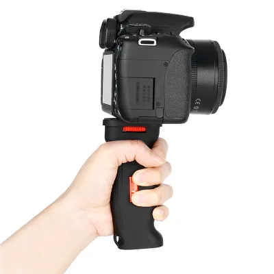 Uurig R003 Versatile Portable Pistol Grip Mount for Canon Nikon Dslr Camera With 1/4" Screw