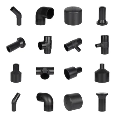 Customized HDPE Electro Fusion Fitting in Pipe Connection Manufactured 90 Degree Drainage Fittings Socket Union Fitting