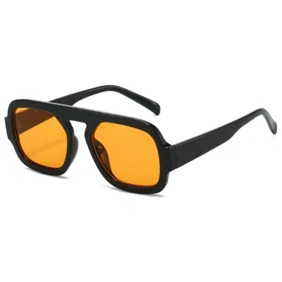 Cross-border New Pilot Sunglasses European American Style Personalized Simple Beat All-match PC UV400 Fashion Sunglasses Men