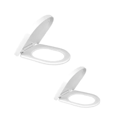 Custom P20 Steel Toilet Seat Cover/Lid Mold From China Hot & Cold Runner Polished Finish-for Household Use