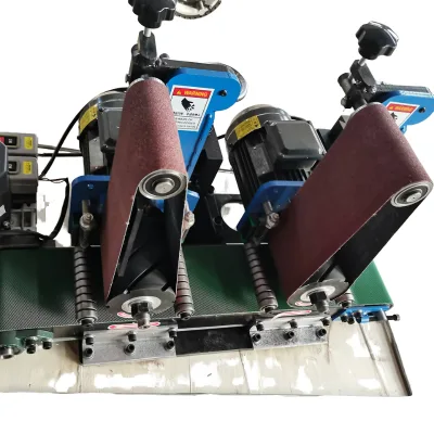 Automatic Industrial Desktop Deburring Machine Plane Polishing Artifact for Iron Aluminum Plates High Efficiency Metal Polishing