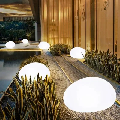 High Quality PE Outdoor Waterproof Led Ball Rechargeable Waterproof Outdoor Large Plastic Illuminated Led Light Ball