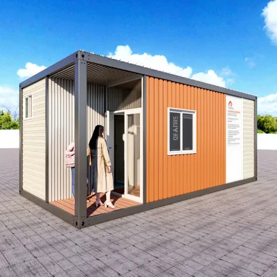 Portable Prefab Shipping Container House Apartment Outdoor Ready Made Sandwich Panel 20FT/40FT Modern Design Thermal Insulation