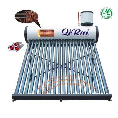 150L- 360L Copper Coil Pressurized Chauffe Eau Solaire Italie with CE