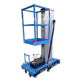 Telescopic Hydraulic Lifting Platform AC Power Electric 4 Meters ~12 Meters Aluminum Alloy Elevator
