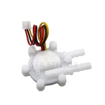 SEA SENSOR 24V Micro Motor Water Pump ZJ-2103 OD7mm Small Liquid Magnet Hall Sensor Dosing Pump Flow Sensor 0.1-1.5L/MIN