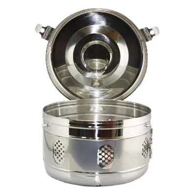 Wholesale Stainless Steel Storage tank Stretchable Disinfection Circular Storage Bucket, Medical Operating Room High-pressure