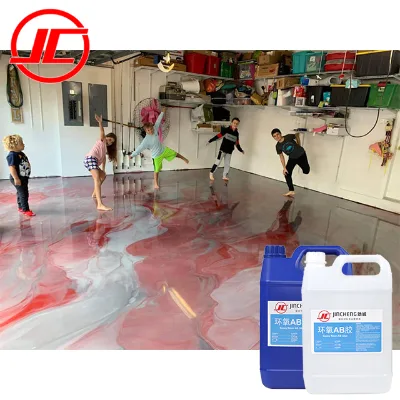Creative DIY Scratch-resistant Color Pigments Paste Liquid Epoxy AB Glue for Tables