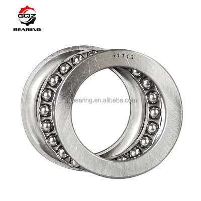 Thrust Ball Bearing P6 51113 Chrome Steel 65x90x18mm Long Life High Speed for Crane Winch
