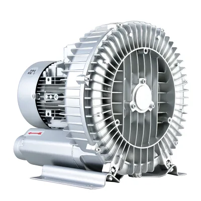 High Pressure Blower 220V Electric Vortex Air Pump Centrifugal Fan 0.55kw Fish Farm Blower for Aquaculture Biogas Transfer