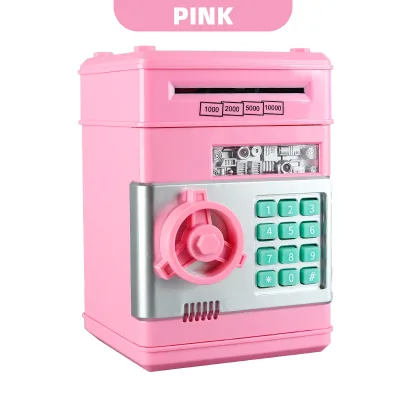 High Quality Smart Piggy Bank Cash Coin Can ATM Bank Electronic Coin Money Bank for Gift