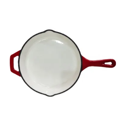Enameled No-stick Cast Iron Skillet 22cm