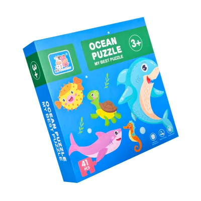 Kids Wooden Baby Puzzles Advanced Toys Cartoon Animal Characters Cognitive Children Early Learning Intelligence Educational Toys