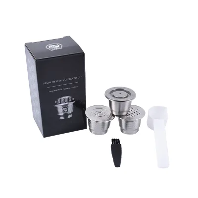 Hot Item Empty 304 Stainless Steel Reusable Coffee Capsule