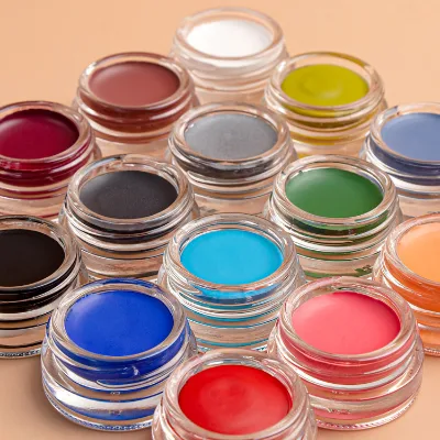 OEM Smoothing Long Lasting Cream Eye Liner Magic Waterproof Colored Eyeliner With Brush