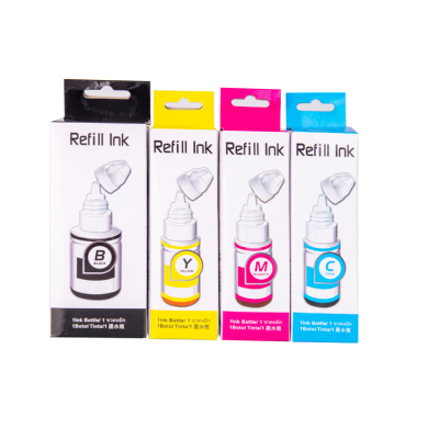 Ink Refill for Deskjet Printer CYMK Canon Refill Printing Ink Canon Dye Ink