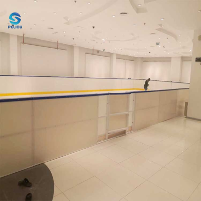 Anti Weather Artificial Ice Skating Rink Abrasion Resistant Hockey Tiles Synthetic Ice Skating Rink