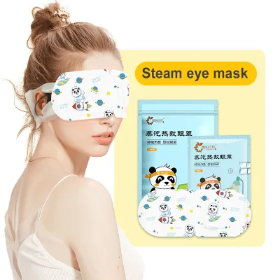 Disposable Self-heating Steam Warm Eye Mask Relax Eyepatch With Hot Compress Sleep Eyepatch Relieves Eye Strain