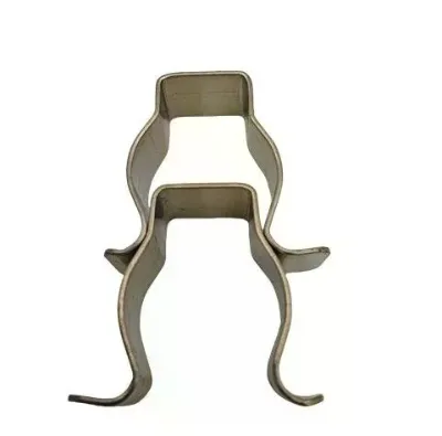 U-Shape Terry Clip T8 LED Fluorescent Tube Spring Retaining Clip for Light Fixture
