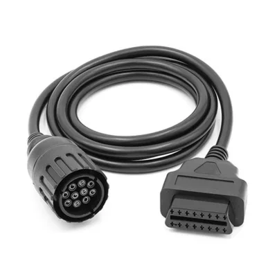 OBD 2 Obd2 Female to 10 pin Scanner Diagnostic Connector Cable for BMW Motorcycles