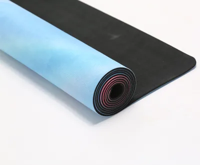 Yoga Mat Solid Color Minimalist Style Non-Slip Wear-Resistant Thickened Shock-Absorbing Home Gym Universal