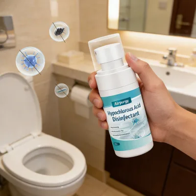 60ml Hypochlorous Acid Spray, Multi-Purpose Cleaning & Disinfecting Sanitizer for Home Kitchen Office Bathroom Daily Use