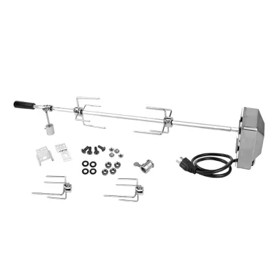 Gas Charcoal BBQ Accessories Rotisserie Electric Motor Kit Variable Speed 220v