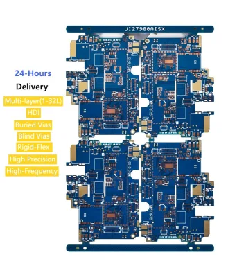 Custom Multilayer PCB Manufacturer, 4/6/8/12 Layer FR4 Printed Circuit Board, Multilayer PCB Prototype with Impedance Control