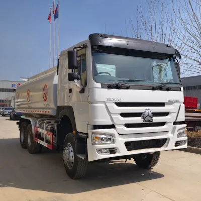 Reliable Cost-effective Used HOWO 6x4 10-Wheel 20000L Fuel Tank Truck Mobile Diesel Dispensing for Construction Site Refueling