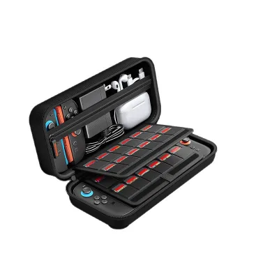 Nintendo Switch 2 Console Portable Carry Case Cartridge Slot Full-Size Lightweight EVA Hard Shell Protective Cover for Game
