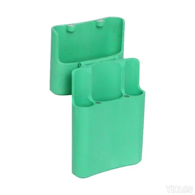 The Degradable Magnetic Flip Cover Of The Cigarette Box Has Two Holes For Cigarettes And One Hole For Lighters 105mm