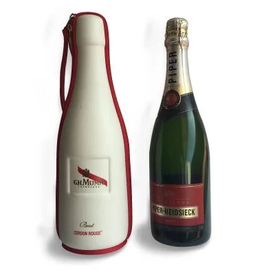 Waterproof Portable Personalized PU Leather Liquor Wine champagne Whisky Antiques EVA Carrier case with China Supplies