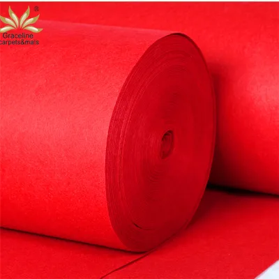 Wholesales Floor protection Event Non Woven Wedding Red Carpet
