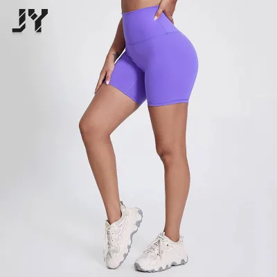 JY Hot Hot Selling Summer Daily Women's Sports Yoga Shorts, Breathable High Elasticity Quick Drying Multi-color Sports Shorts