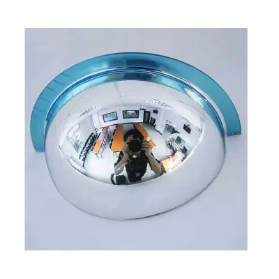 360/180/90 Degree Round and Half Acrylic Warehouse Security Convex Mirror Wide Angle Dome Mirror
