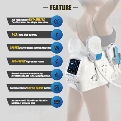 Ems Body Slimming 4 Handles Abdominal Muscle Stimulator Ems Body Shaping Abdomen Firming Machine