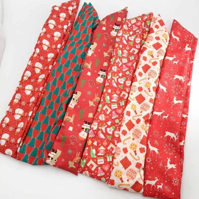 85cm Long Christmas Polyester Headband with Wire Flexible Hair Band Festive Hair Accessories for Xmas Holiday Party Daily Wear
