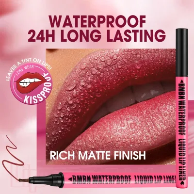 Wholesale BMBN Makeup Waterproof Matte Lip Liner Private Label Smudge Proof Long-Lasting Smooth Liquid Lip Liner