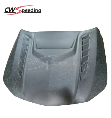 CWS STYLE CARBON FIBER HOOD for 2019-2024 Cadillac CT4